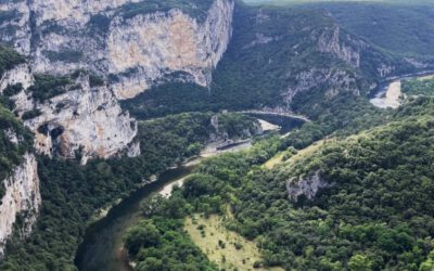 Etappenziel auf dem Weg nach Süden: die Ardèche